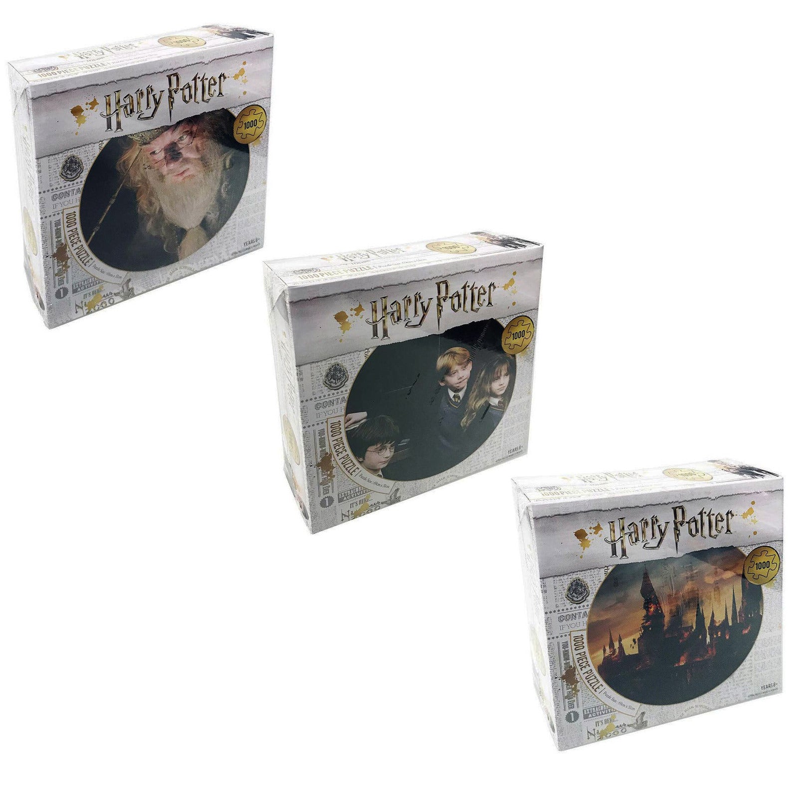 CROWN - HARRY POTTER 1000 PC PUZZLE ASSORTMENT