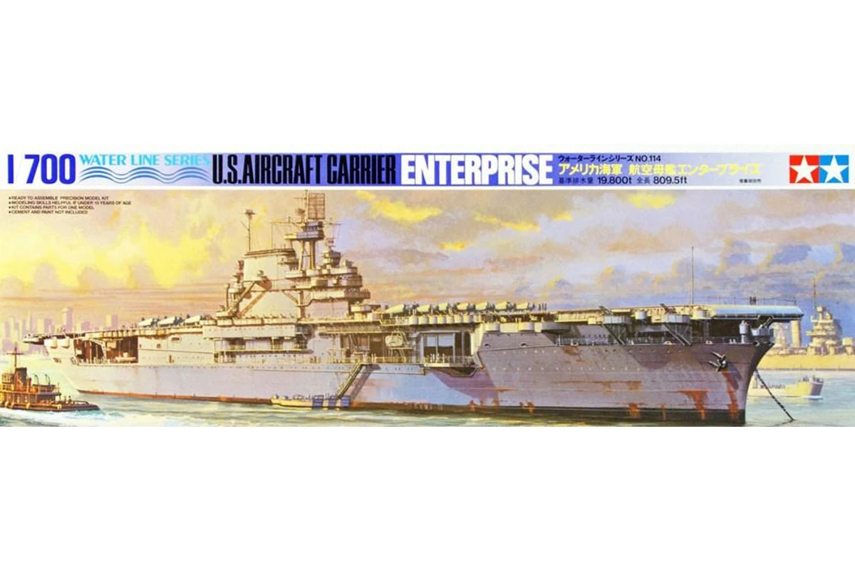 TAMIYA 1/700 US AIRCRAFT CARRIER ENTERPRISE