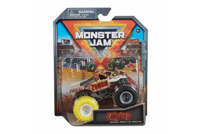 MONSTER JAM 1:64 DIECAST TRUCKS - ZOMBIE