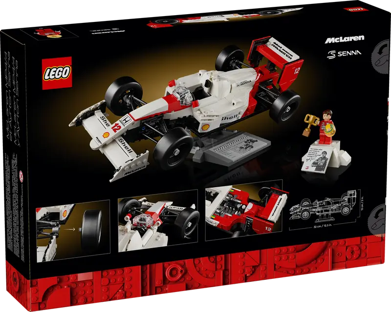 LEGO 10330 ICONS - MCLAREN MP4/4 AND AYRTON SENNA