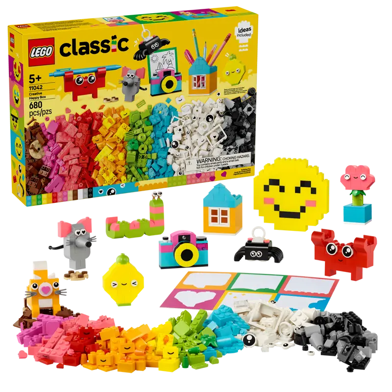 LEGO CLASSIC 11042 CREATIVE HAPPY BOX