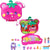 POLLY POCKET - STRAW BEARY PATCH COMPACT