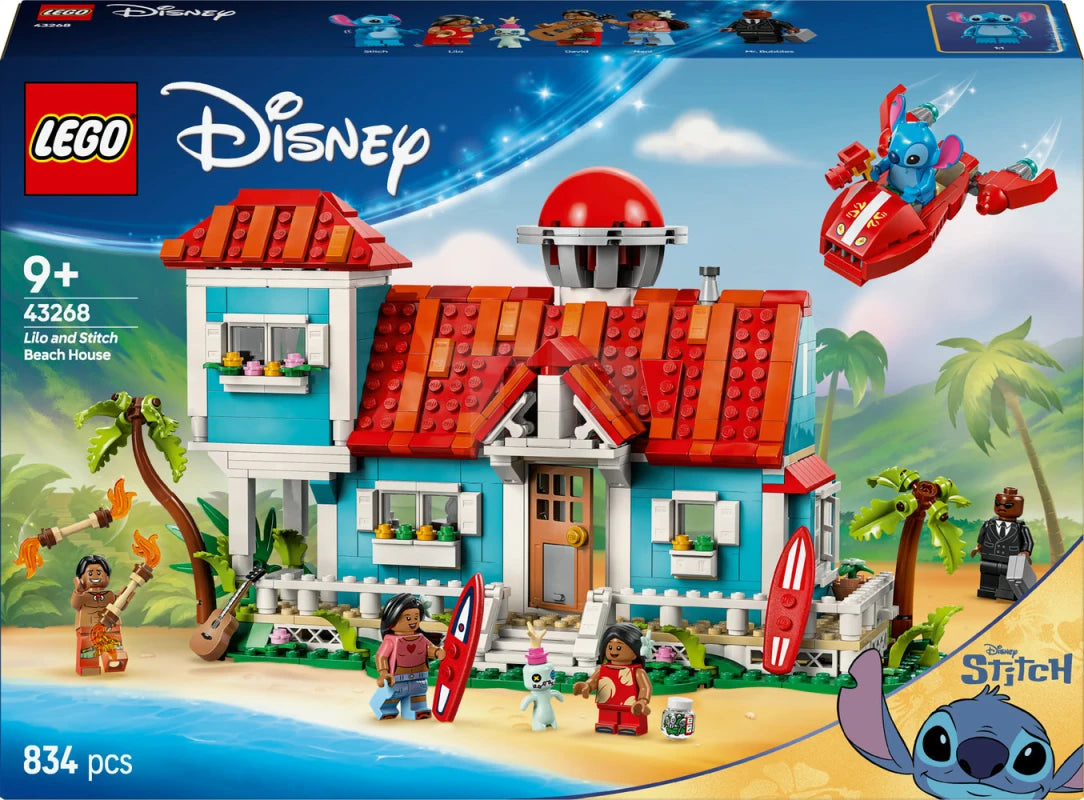 LEGO DISNEY 43268 LILO AND STITCH BEACH HOUSE