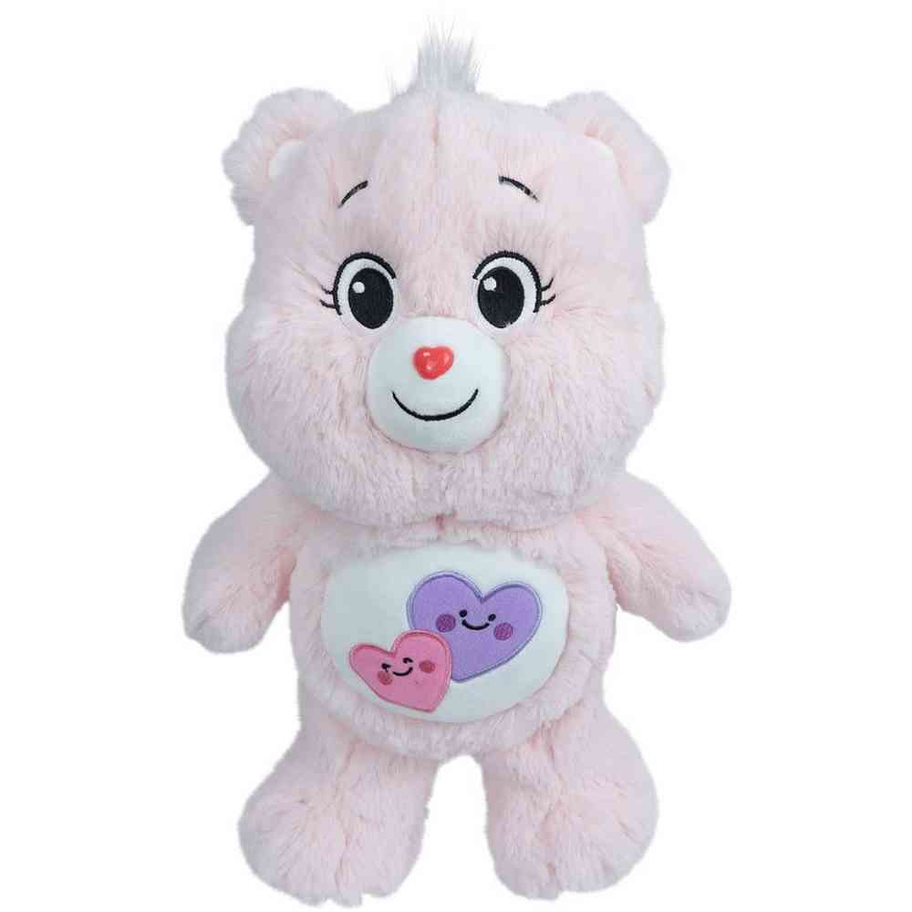 CARE BEAR STANDING MEDIUM PLUSH - SWEET MESSAGES BEAR