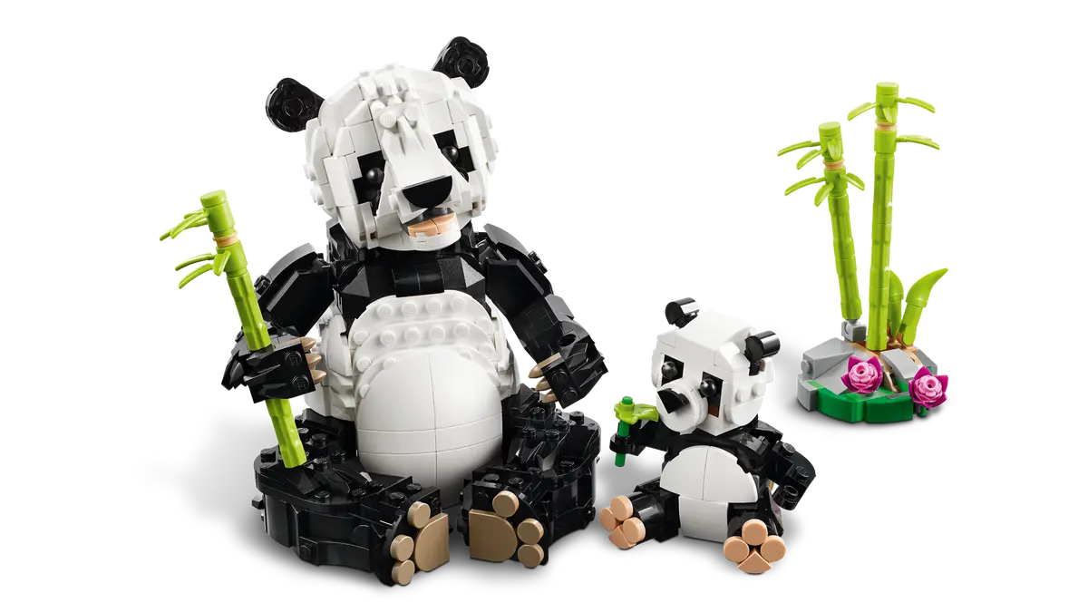 LEGO CREATOR 31165 WILD ANIMALS PANDA FAMILY