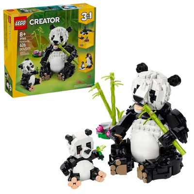 LEGO CREATOR 31165 WILD ANIMALS PANDA FAMILY