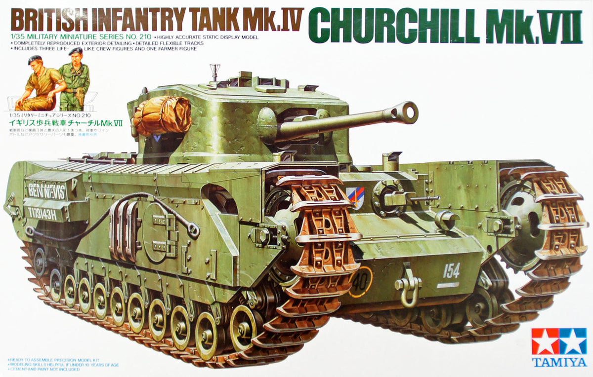 TAMIYA 1/35 BRITISH INFANTRY TANK CHURCHILL MK.VII