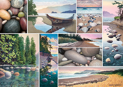 RAVENSBURGER 17469 0 WEST COAST TRANQUILITY 1000 PIECE PUZZLE