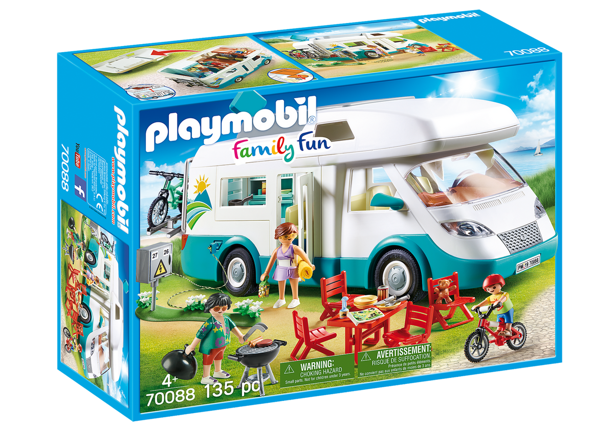 PLAYMOBIL 70088 FAMILY FUN -  FAMILY CAMPER