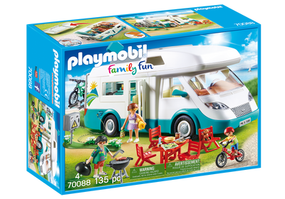 PLAYMOBIL 70088 FAMILY FUN -  FAMILY CAMPER