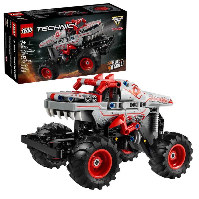 LEGO TECHNIC 42200 MONSTER JAM THUNDERROARUS PULL BACK