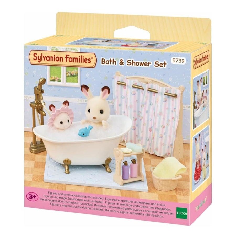 SYLVANIAN FAMILIES - BATH AND SHOWER SET