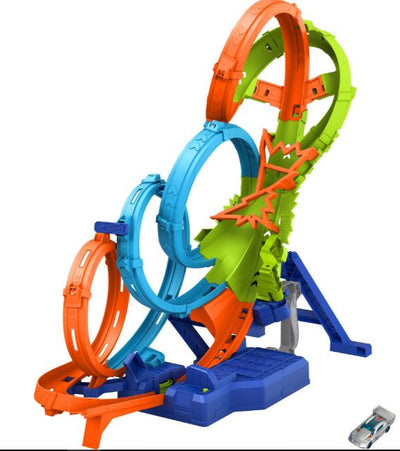 HOT WHEELS ACTION 4 LOOP CRASHOUT