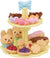 SYLVANIAN FAMILIES - SWEETS PARTY SET