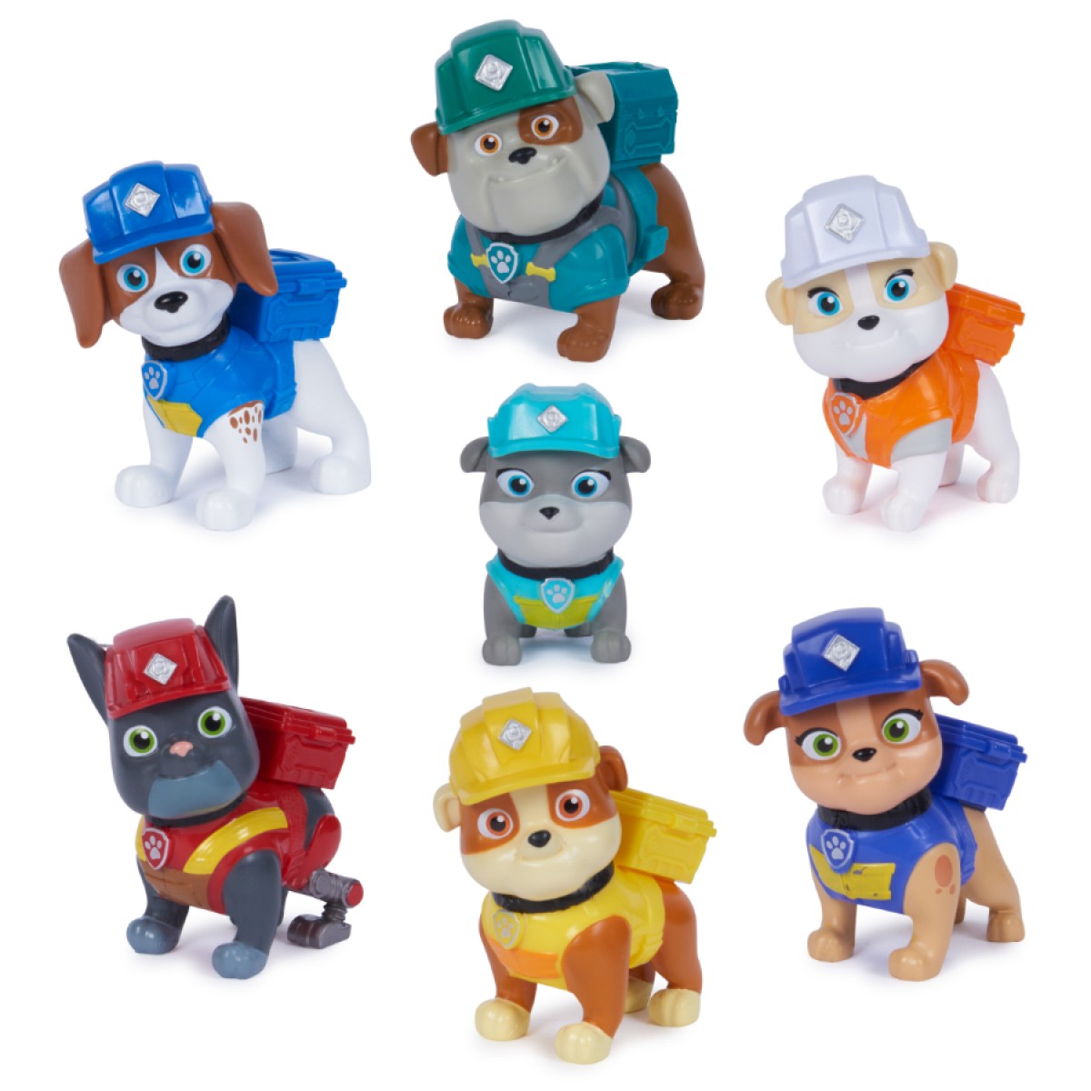 RUBBLE & CREW - CONSTRUCTION FAMILY FIGURE GIFT PACK