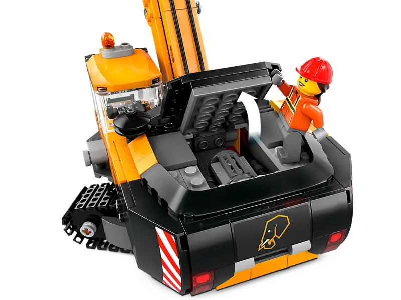 LEGO 60420 - YELLOW CONSTRUCTION EXCAVATOR