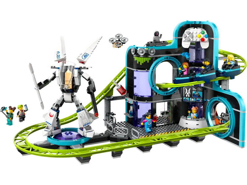LEGO 60421 - ROBOT WORLD ROLLER-COASTER PARK