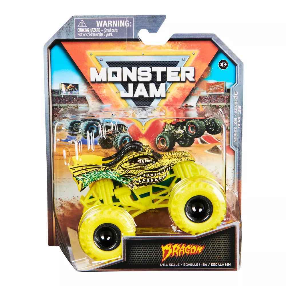 MONSTER JAM 1:64 DIE CAST SINGLE PACK - DRAGON