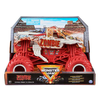 MONSTER JAM - 1:24 DIECAST TRUCK - ZOMBIE