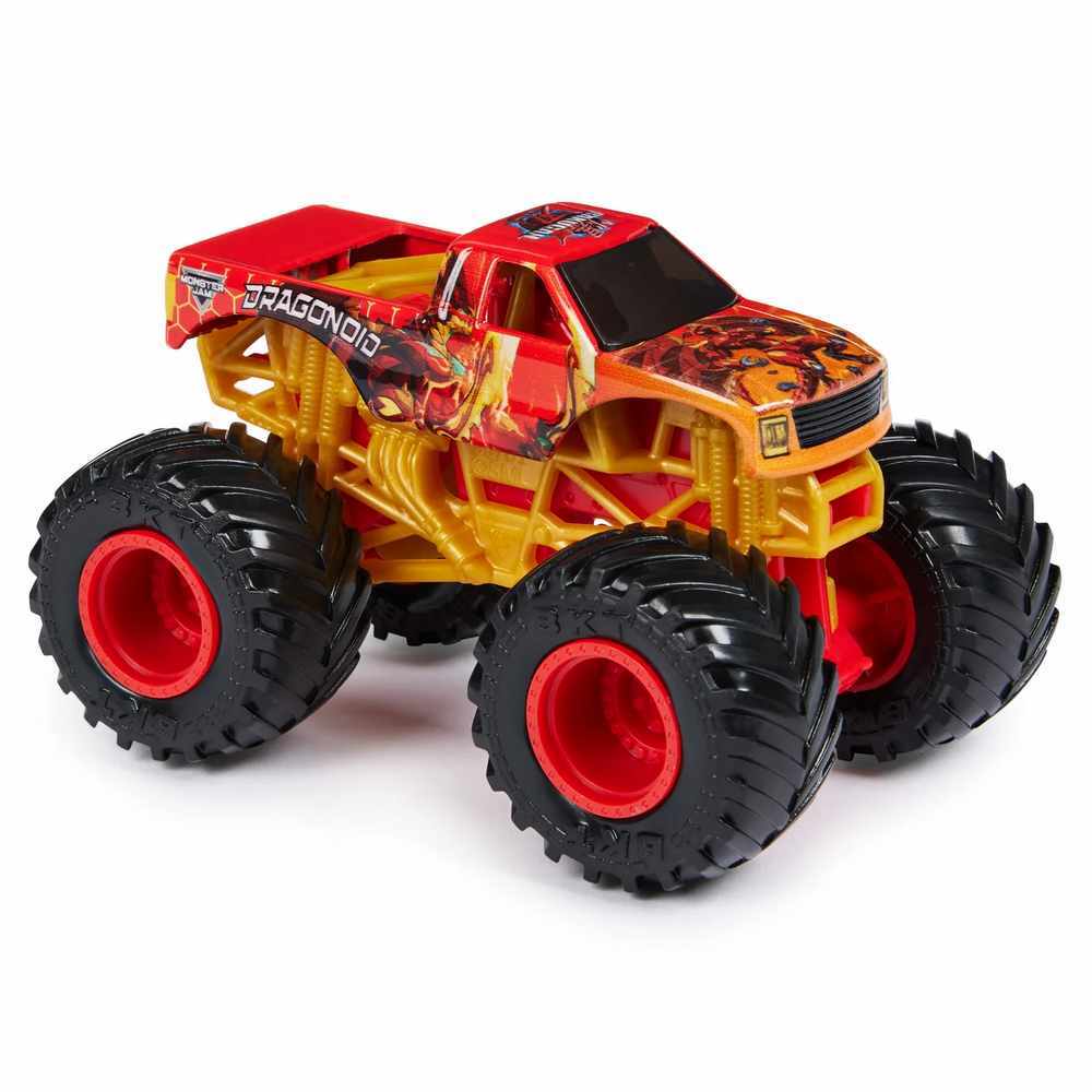 MONSTER JAM 1:64 DIECAST 2 PACK - BAKUGAN DRAGONOID VS BAKUGAN DRAGONOID