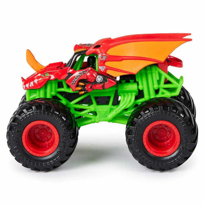 MONSTER JAM 1:64 DIECAST 2 PACK - BAKUGAN DRAGONOID VS BAKUGAN DRAGONOID