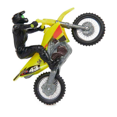 SUPERCROSS 1:24 DIE CAST MOTORCYCLE - CARSON MUMFORD 43