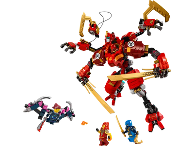 LEGO 71812 NINJAGO - KAI'S NINKA CLIMBER MECH