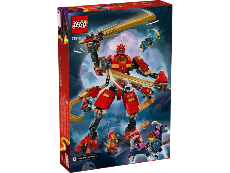 LEGO 71812 NINJAGO - KAI'S NINKA CLIMBER MECH