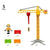 BRIO LIGHT UP CONSTRUCTION CRANE 5 PIECES