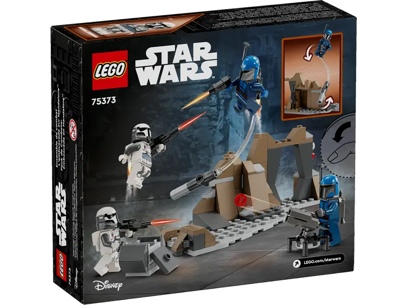 LEGO 75373 STAR WARS AMBUSH ON MANDALORE - BATTLE PACK