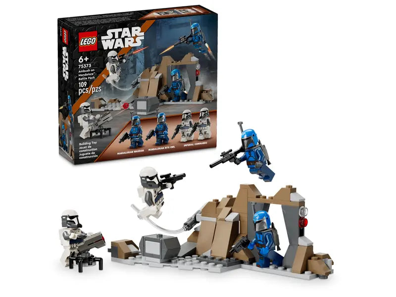 LEGO 75373 STAR WARS AMBUSH ON MANDALORE - BATTLE PACK