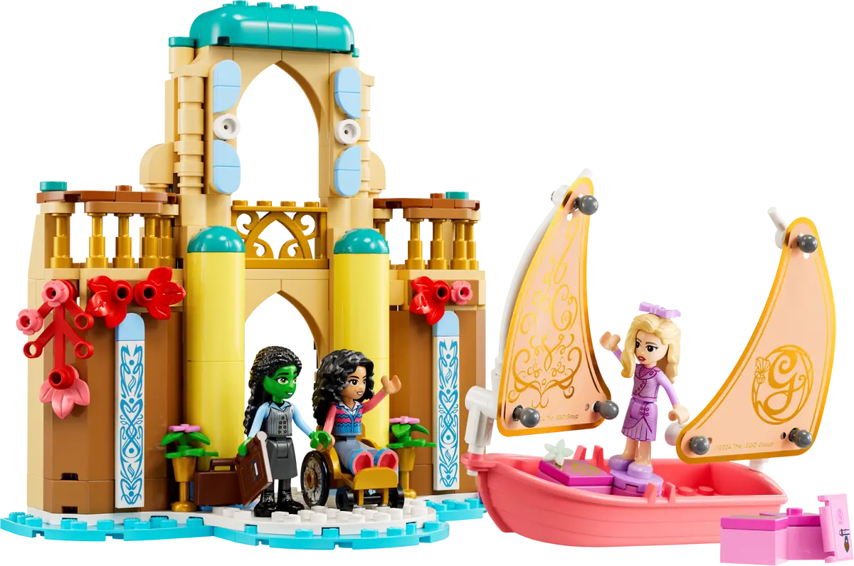 LEGO 75681 WICKED GLINDA, ELPHABA & NESSAROSE AT SHIZ UNIVERSITY