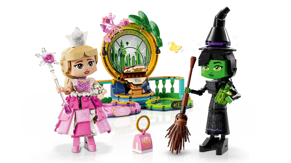 LEGO 75682 WICKED ELPHABA & GLINDA FIGURES