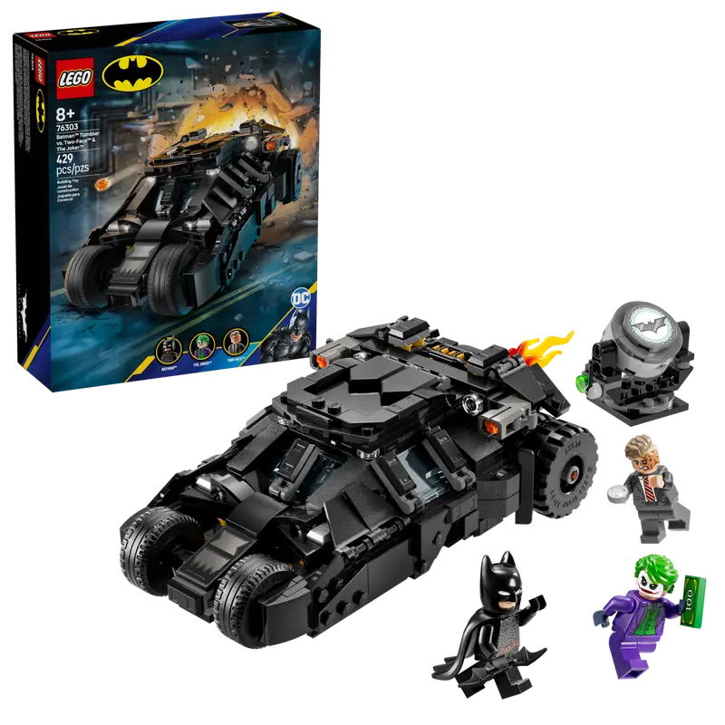 LEGO 76303 DC BATMAN TUMBLER VS. TWO-FACE & THE JOKER