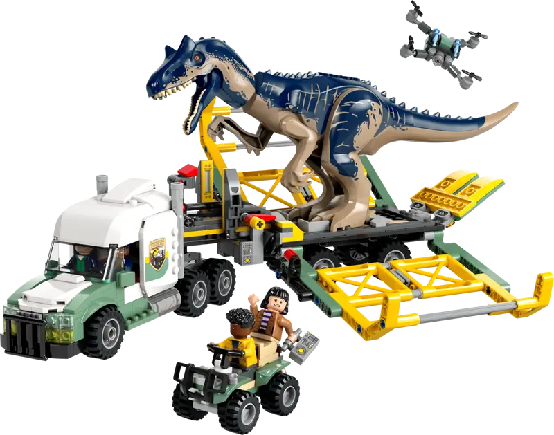 LEGO 76966 - DINOSAUR MISSIONS-ALLOSAURUS TRANSPORT TRUCK