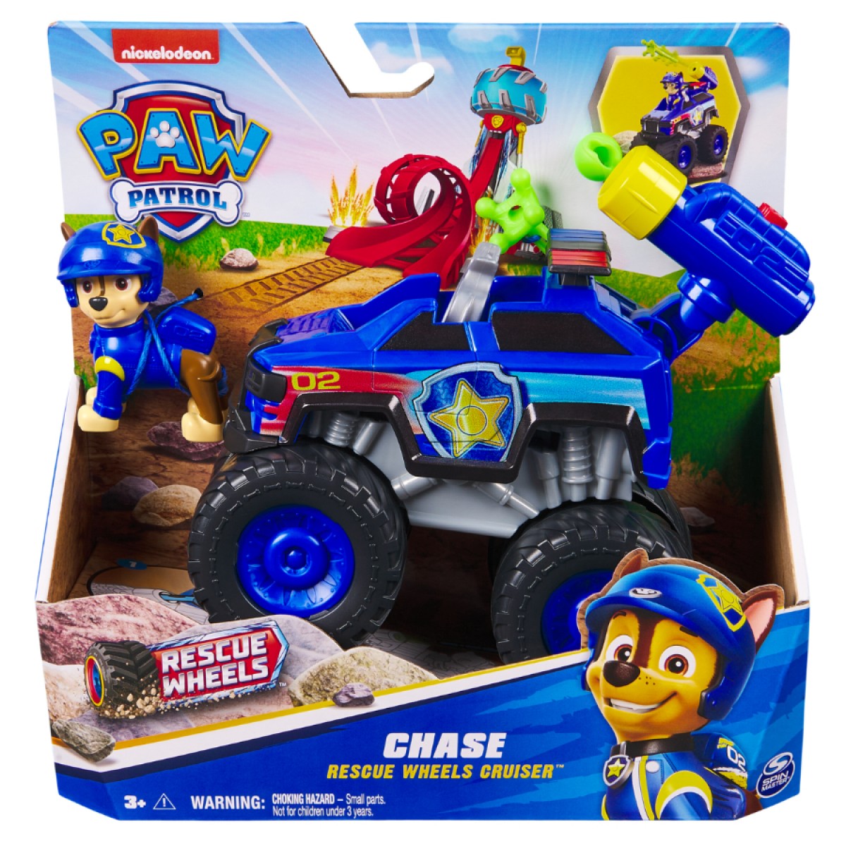 PAW PATROL RESCUE WHEELS CRUISER -CHASE