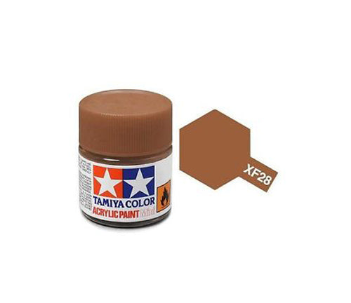 TAMIYA ACRYLIC PAINT MINI XF-28 DARK COPPER