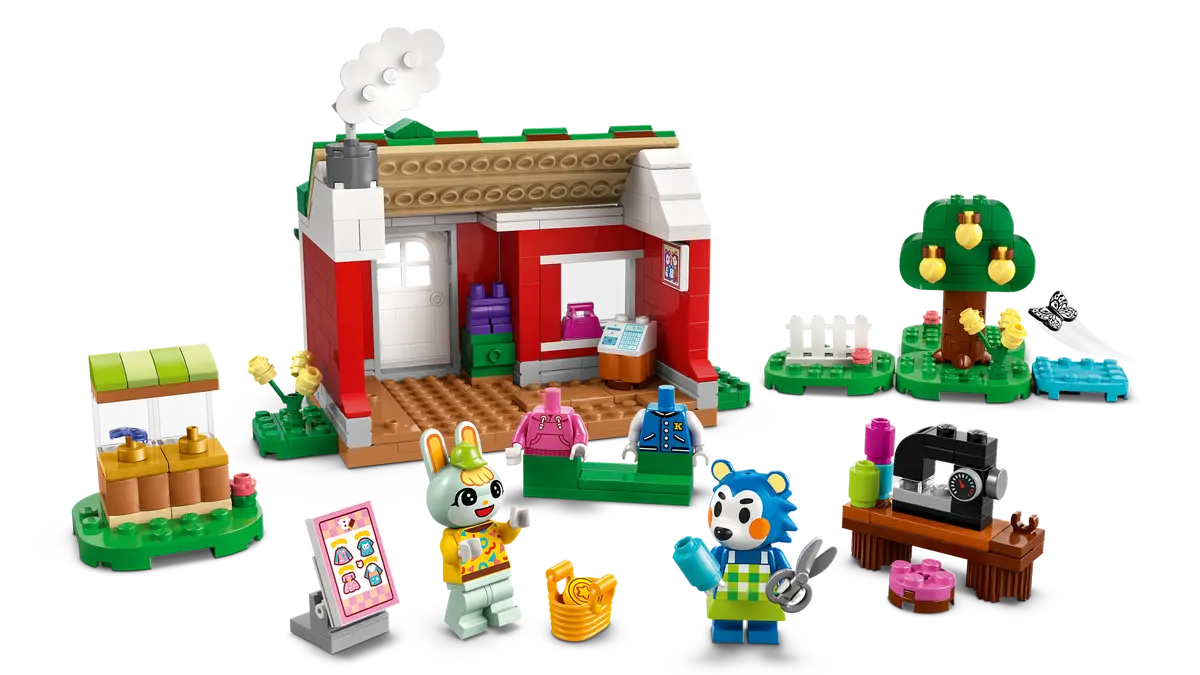 LEGO ANIMAL CROSSING 77055 ABLE SISTERS CLOTHING SHOP