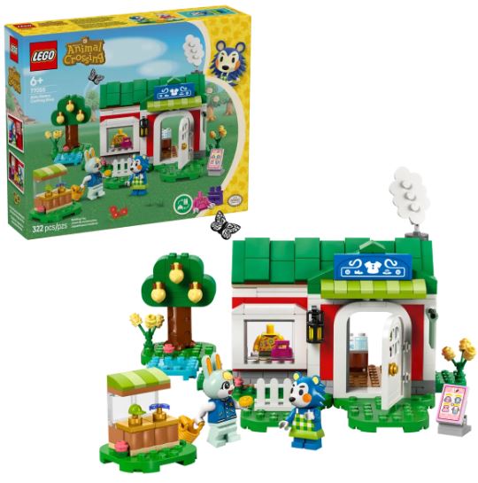 LEGO ANIMAL CROSSING 77055 ABLE SISTERS CLOTHING SHOP