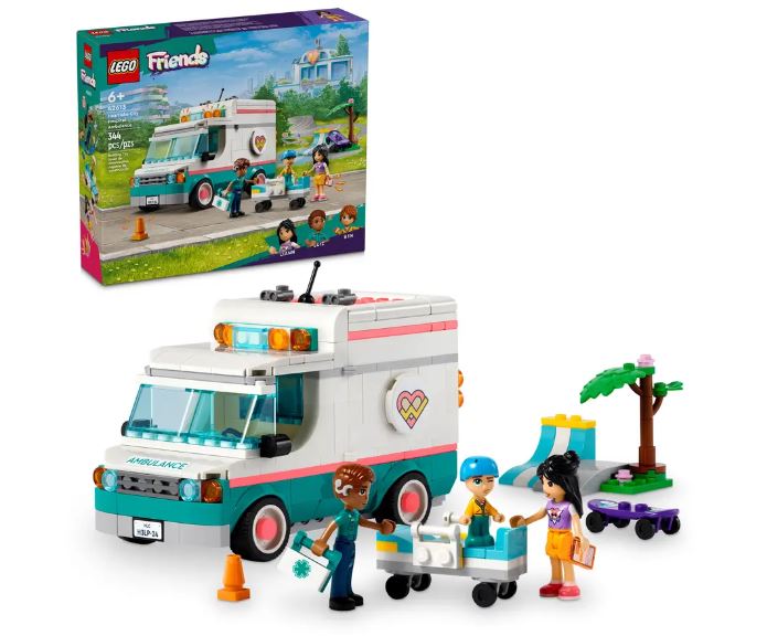 LEGO 42613 FRIENDS -  HEARTLAKE CITY HOSTPITAL AMBULANCE