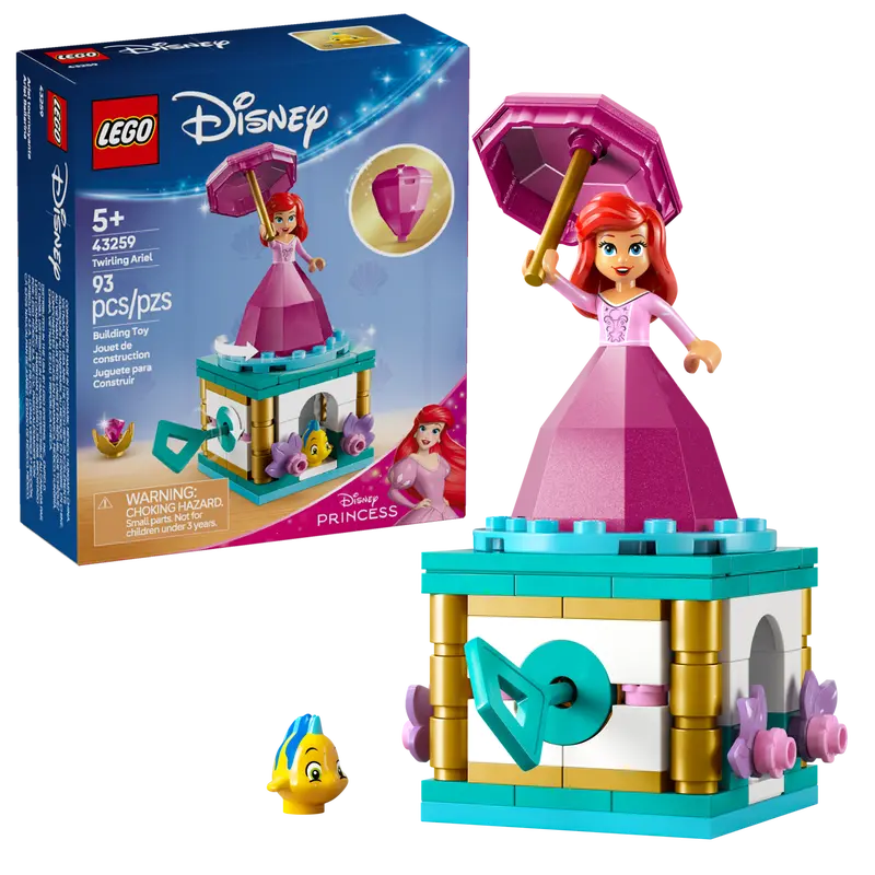 LEGO DISNEY 43259 TWIRLING ARIEL