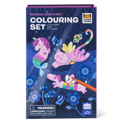 TIGER TRIBE COLOURING SET - MAGICAL CREATURES