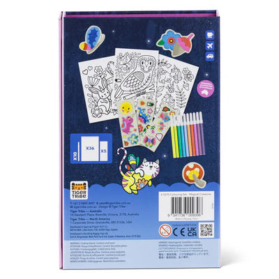 TIGER TRIBE COLOURING SET - MAGICAL CREATURES