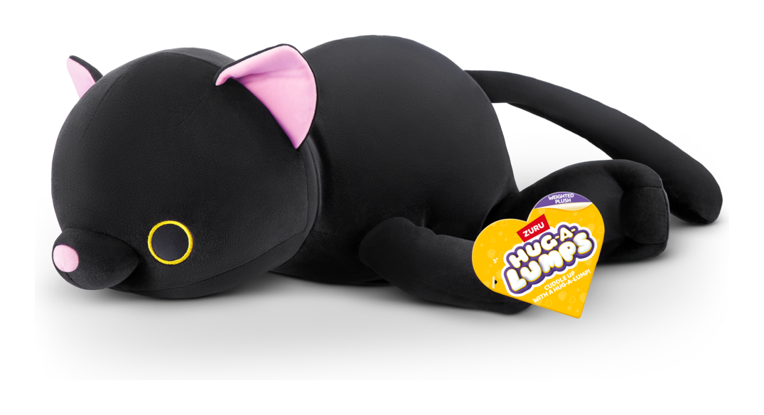 ZURU HUG-A-LUMPS WEIGHTED PLUSH LUNA THE CAT