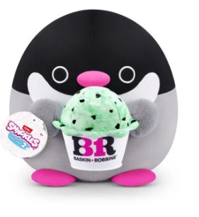 ZURU SNACKLES - BASKIN ROBBINS PENELOPE PENGUIN 8INCH