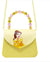 PINK POPPY DISNEY PRINCESS BELLE PRINT HARD HANDBAG