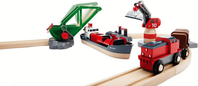 BRIO SET - CARGO HARBOUR SET - 16 PIECES