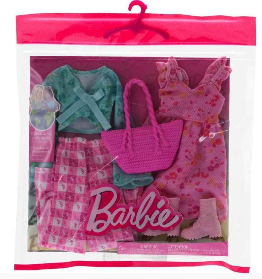 BARBIE FASHION 2 PACK - PINK SUN DRESS