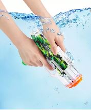 ZURU X SHOT-FAST FILL WATER GUN-NANO-GREEN CAMOUFLAGE