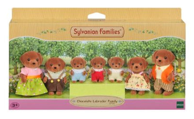 SYLVANIAN FAMILIES- CHOCOLATE LABRADOR FAMILY